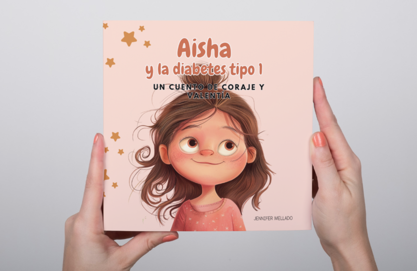 Presentación de mi cuento «Aisha y la diabetes tipo 1: Un cuento de coraje y valentía»